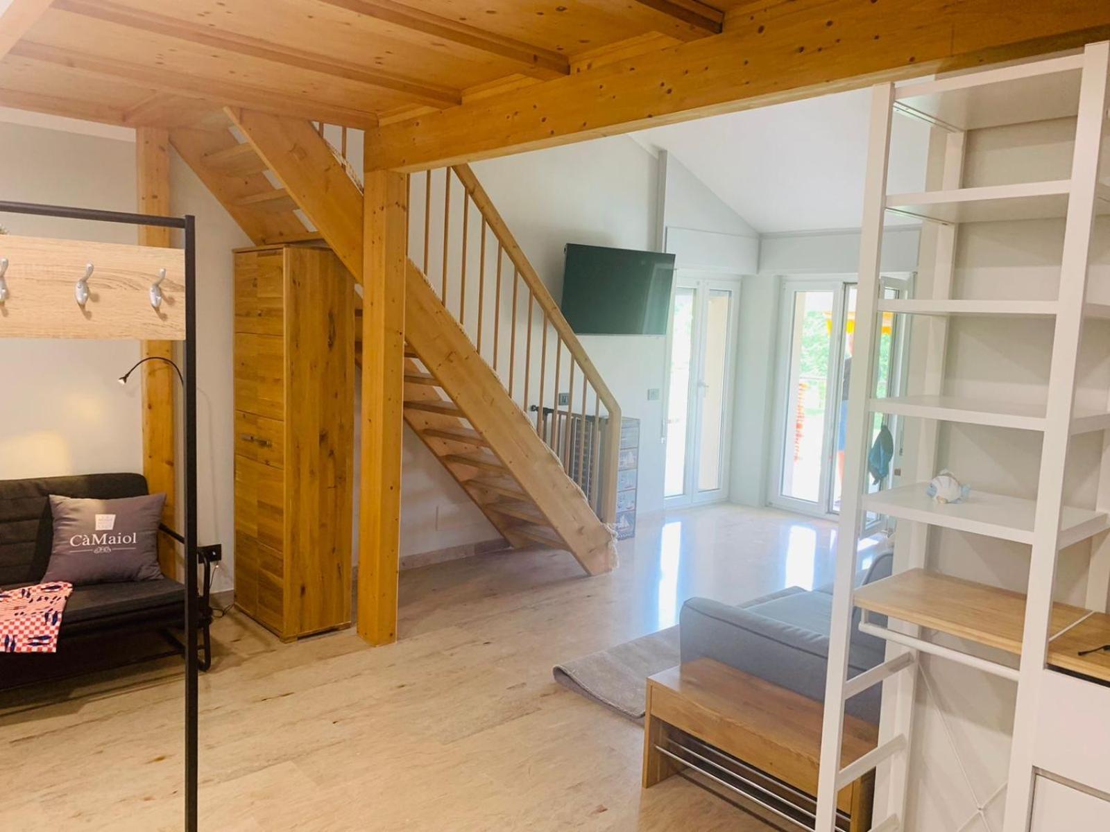 Seeblickwohnung Sirmione - Fronte Lago Mit Privatsteg Eksteriør bilde